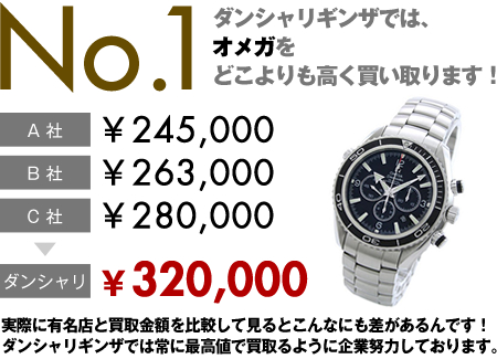 銀座 オメガ 買取 Dan Sha Ri オメガ Omega 買取専門店の高額買取 無料査定