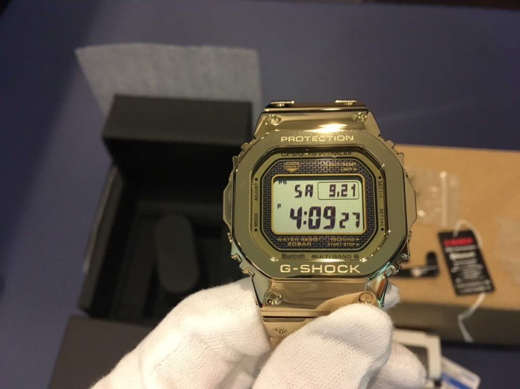 G SHOCK GMW-B5000  ゴールド　国内正規モデル　キムタク着用